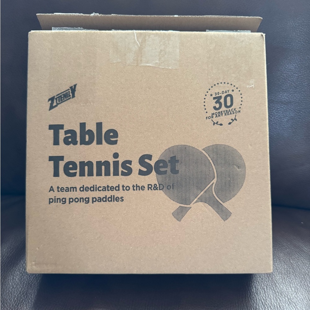 Table Tennis Set - 4 Paddles 8 Balls